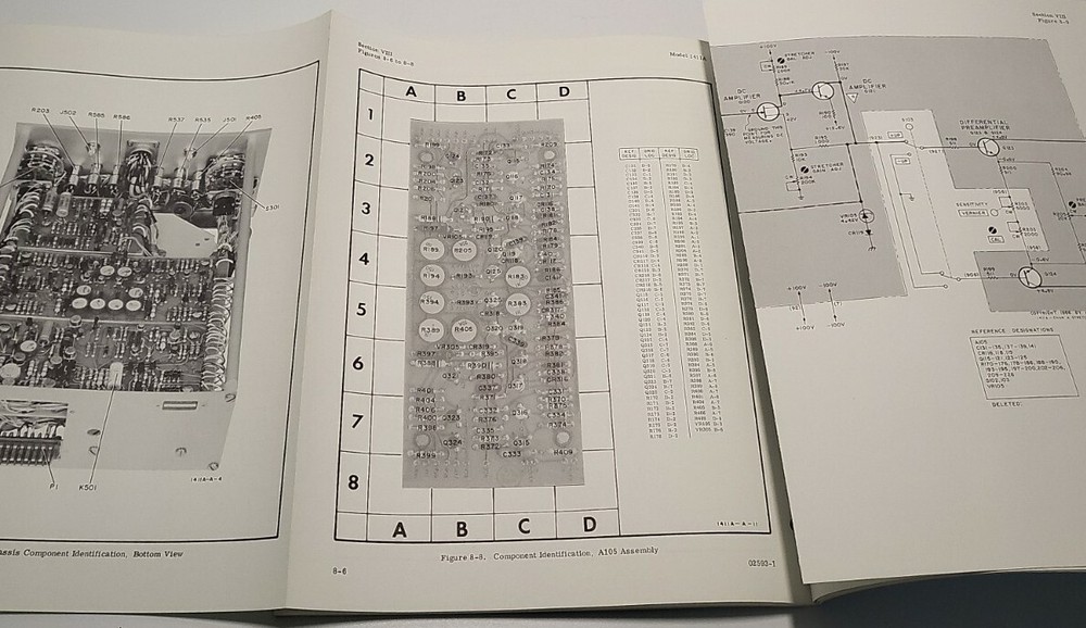 HP 1411A Sampling Vertical Amplifier ~ Operating & Service Manual