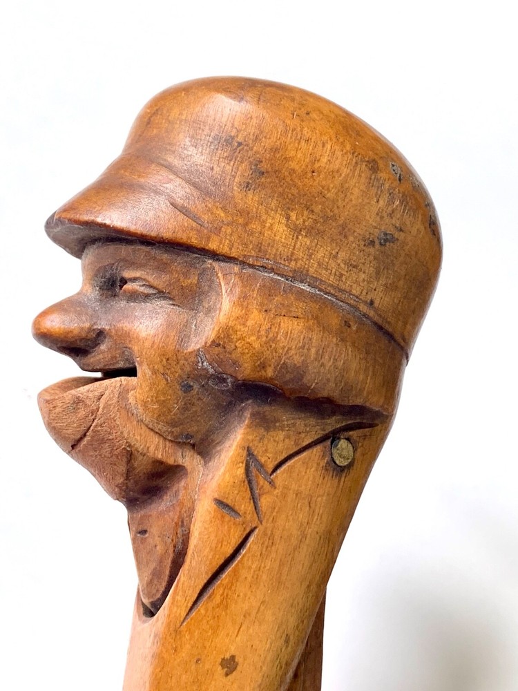 UNIQUE - Hand Carved Wooden Nutcracker