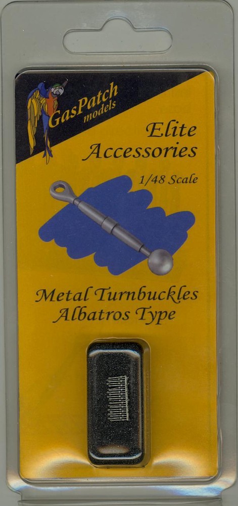 GasPatch Models 1/48 TURNBUCKLES TYPE ALBATROS (30 Pieces)