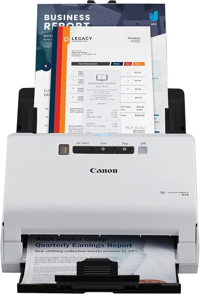 imageFORMULA R40 Office Document Scanner Receipt Edition, for PC and Mac, Scan &