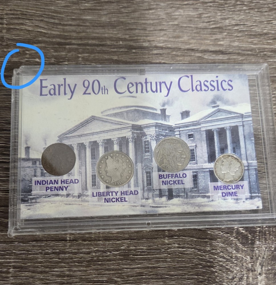 Early 20TH Century Classics 4 Coin Set SEE DESCRIPTION