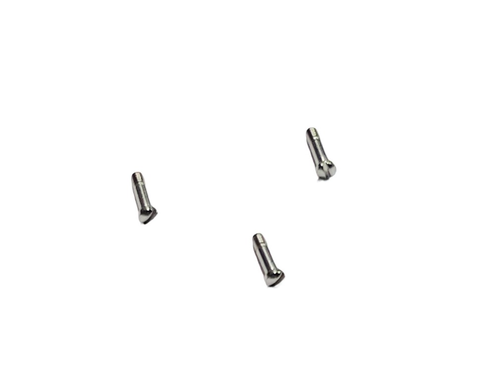 Oakley Trajectory OX8171 Silver Temple Hinge Replacement Screws Genuine