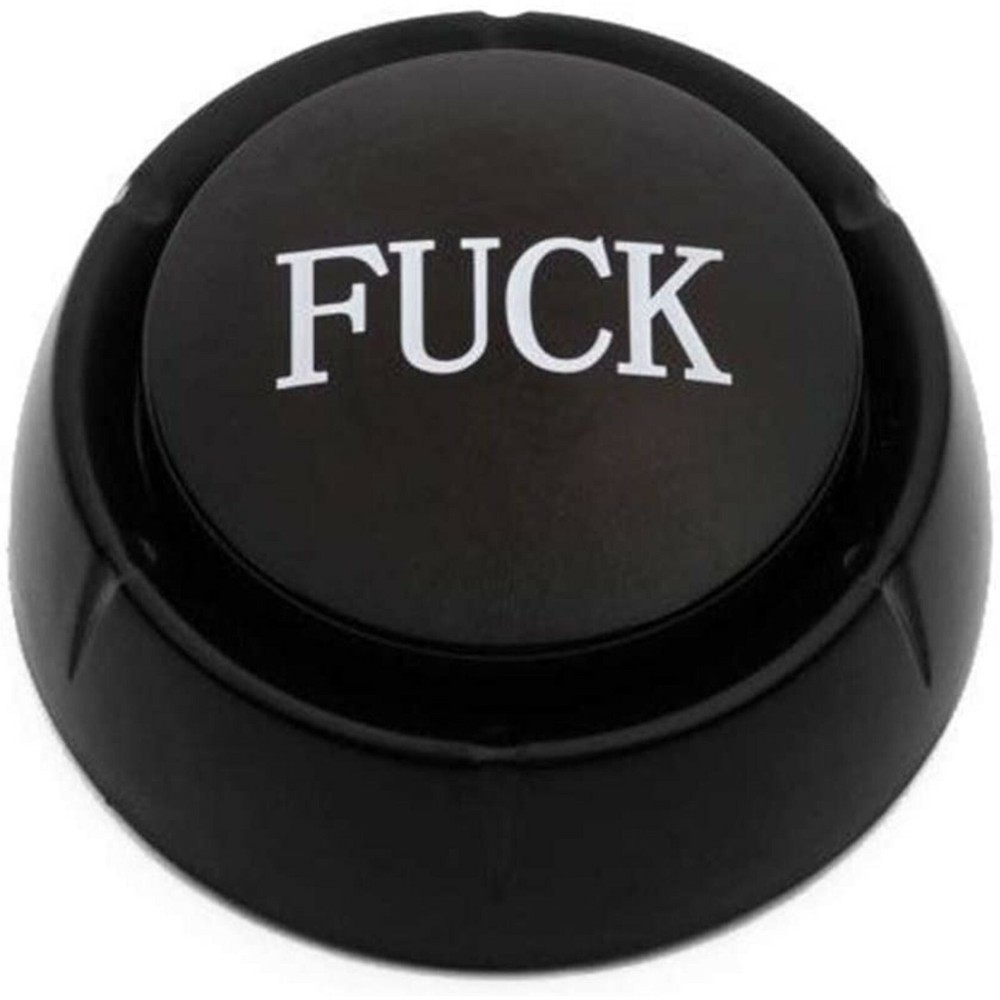 ZANY TOYS LLC The F Button (Black, Circle)