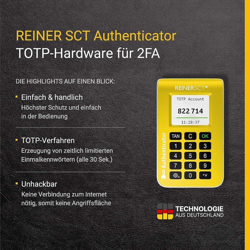 ReinerSCT Pure SCT Authenticator