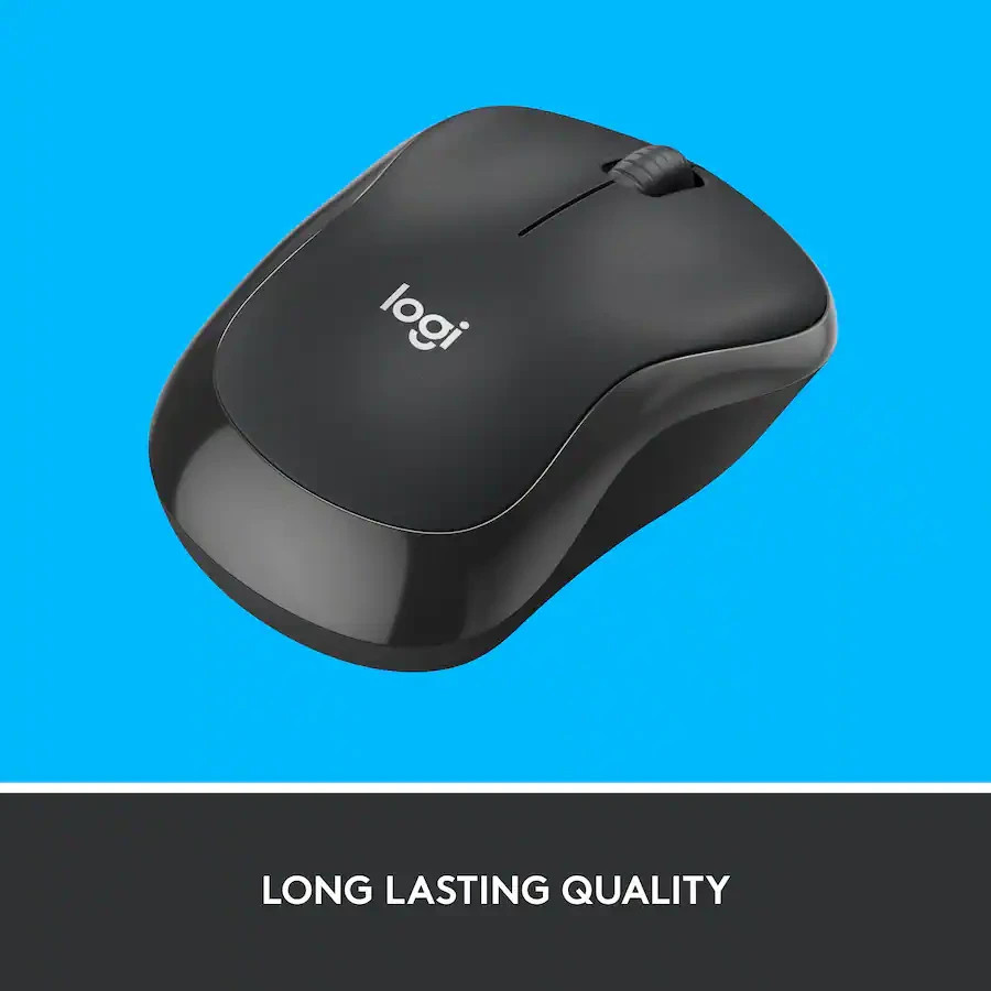Logitech - M220 SILENT Wireless Ambidextrous Mouse - Graphite (910-006127)