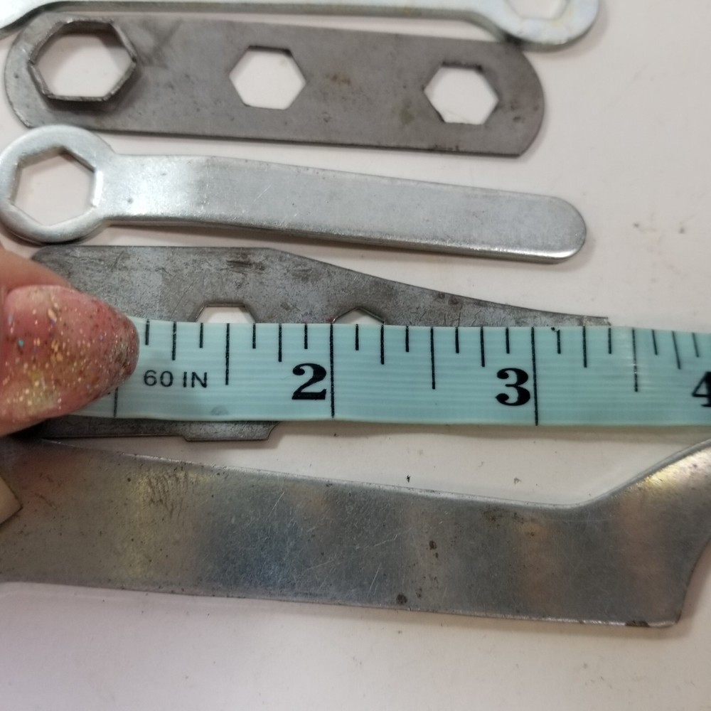 Lot of Spanner / Paint Spray Gun Multi-Wrench Tools