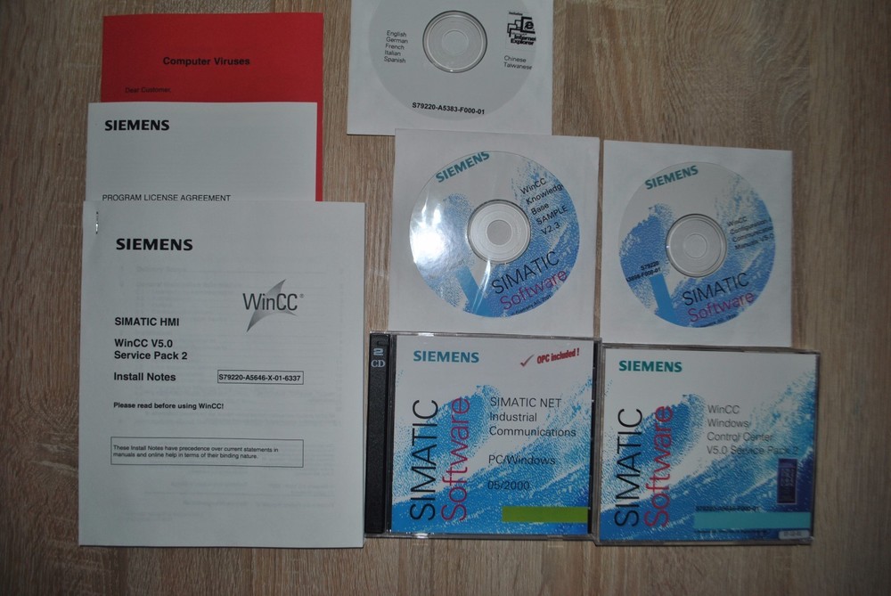 Siemens Simatic Software 6av63811be050cx0