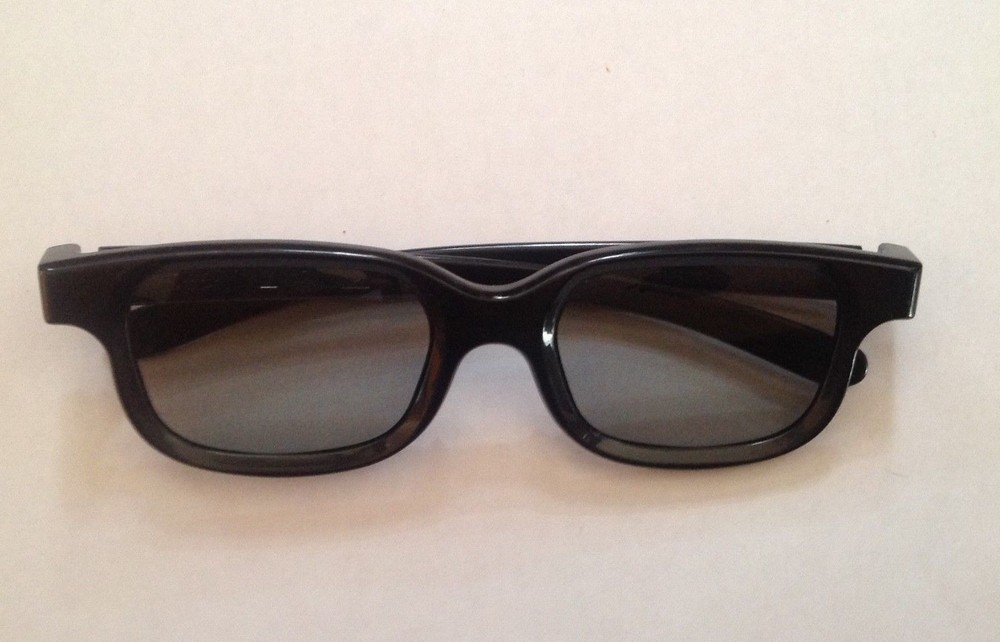 Real 3D Black Glasses