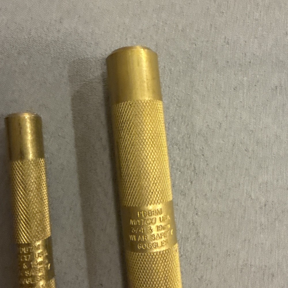Matco Tools 3 Piece Brass Drift Punch Set - SPDB3K
