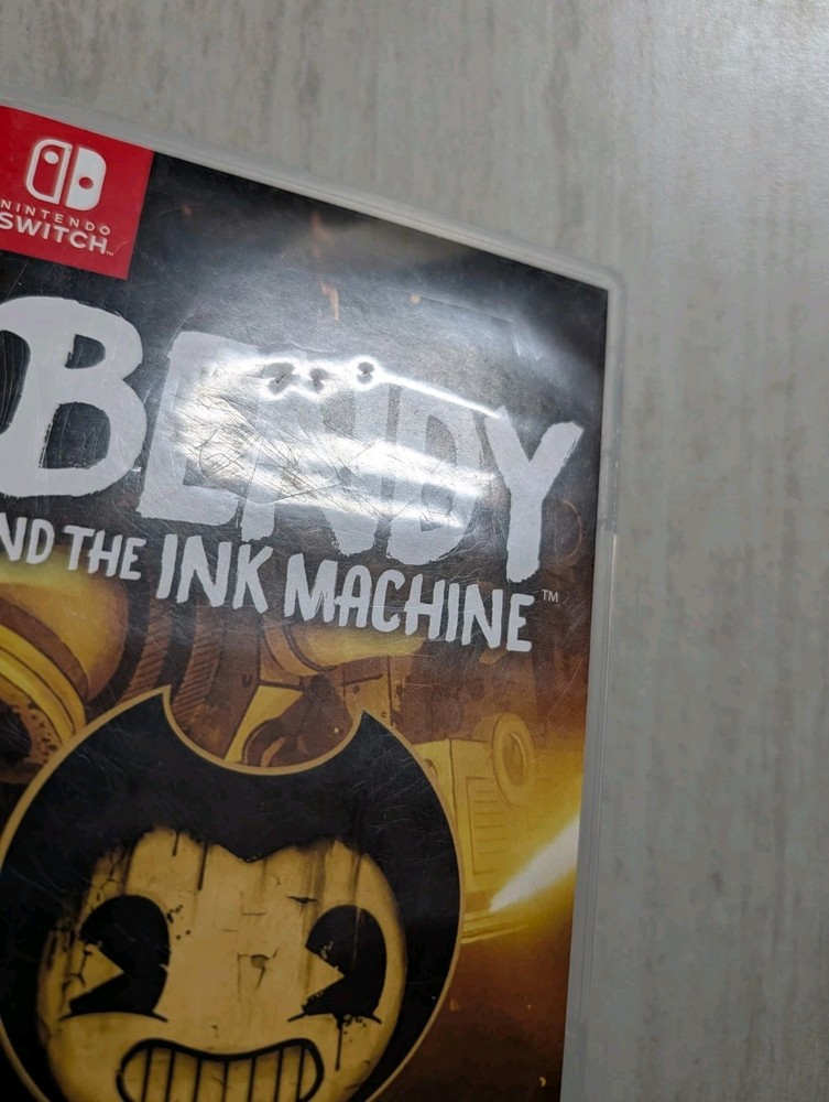 NO GAME Bendy And The Ink Machine Nintendo Switch Case