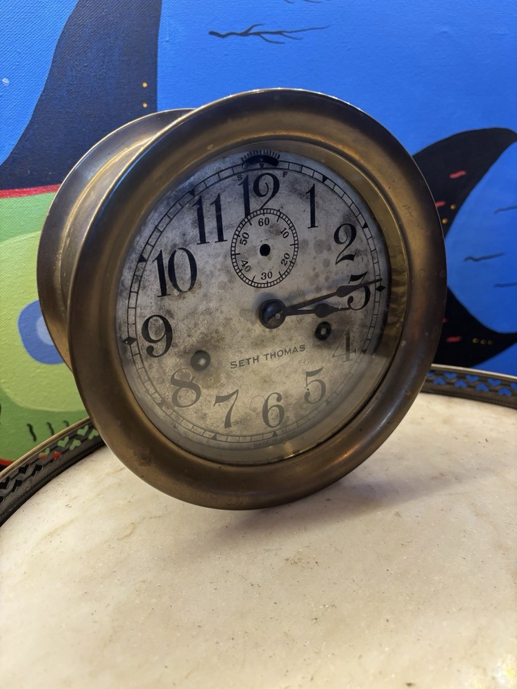 Seth Thomas WWII Ships Clock