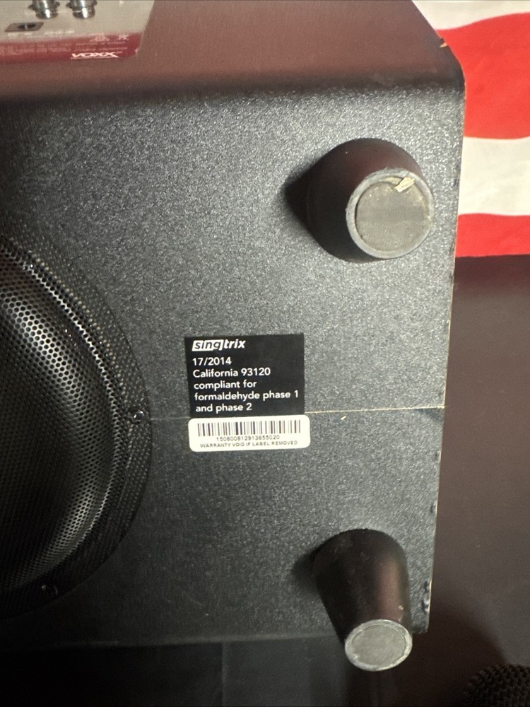 Singtrix Party Bundle Karaoke System,microphone,Sub,Cables.Etc Tested