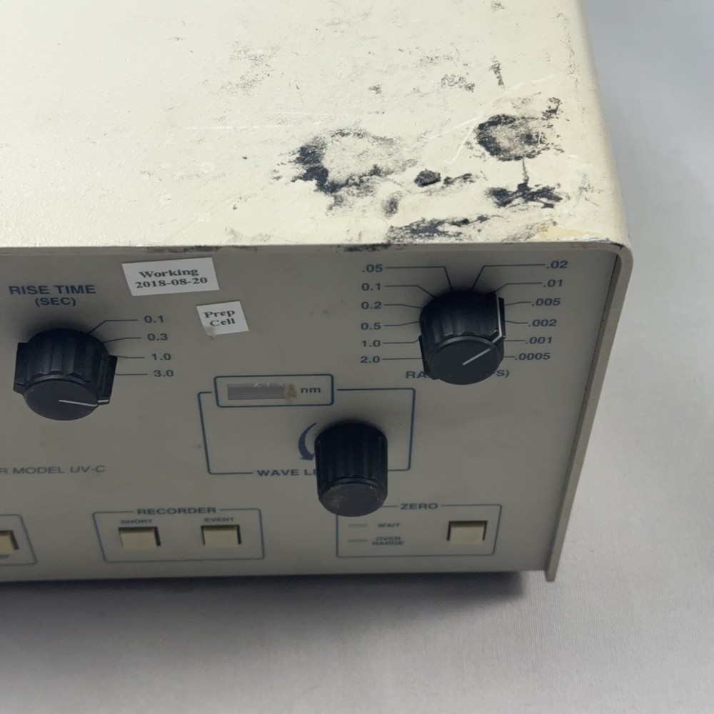 Rainin Dynamax Model UV-C Absorbance Detector TESTED WORKING