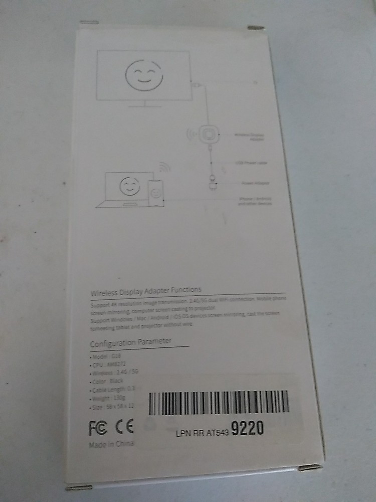 MiraScreen G18 Wireless Display Adapter