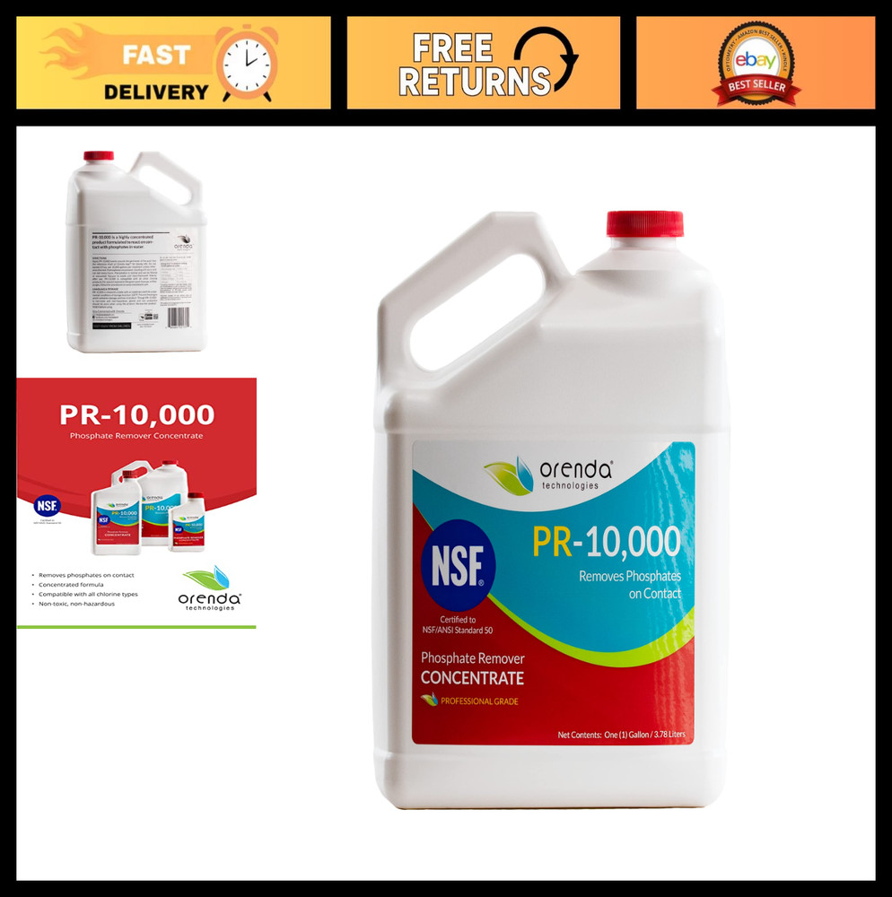 Phosphate Remover Concentrate, 1 Gallon - Effective Water Treatment Solution