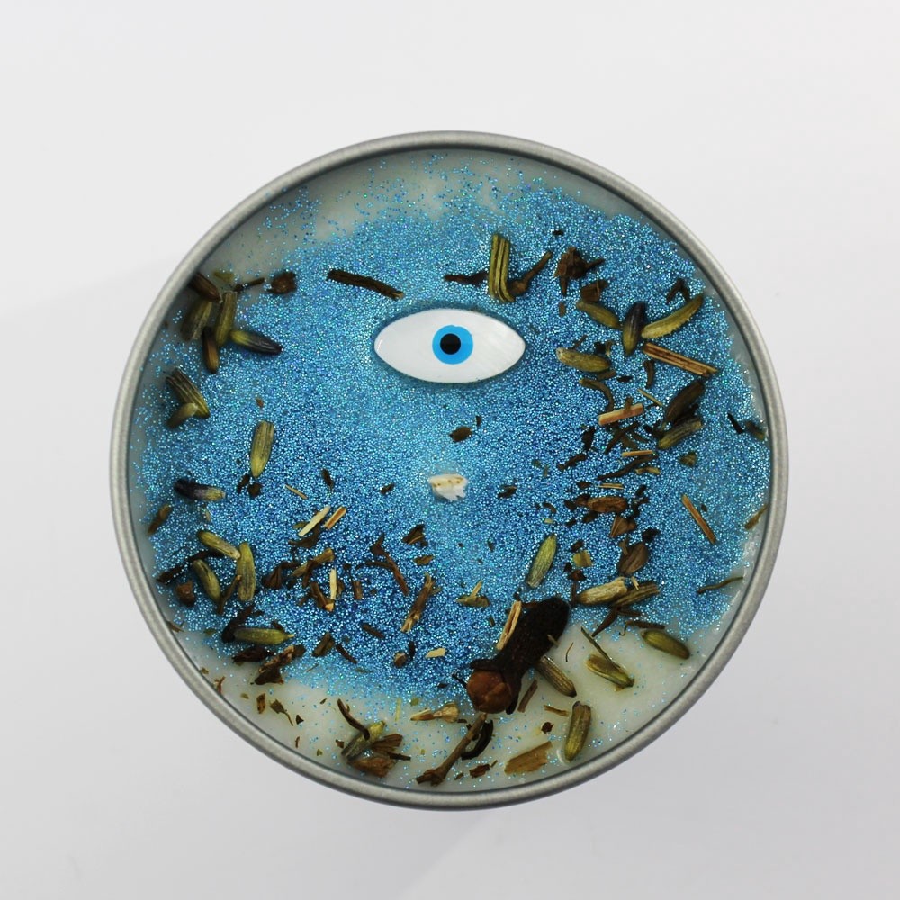 Candle Tin - Evil Eye 4 oz