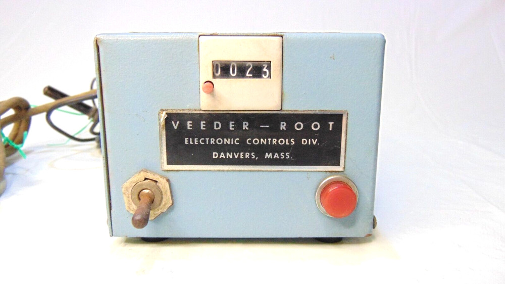 Electronic Photo Electric Cell Counter VEEDER-ROOT TESTED Working