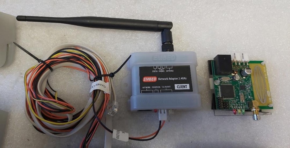 EMBED CASHLESS SYSTEM CARD READER / SENDER Lot #9882 - WORKING