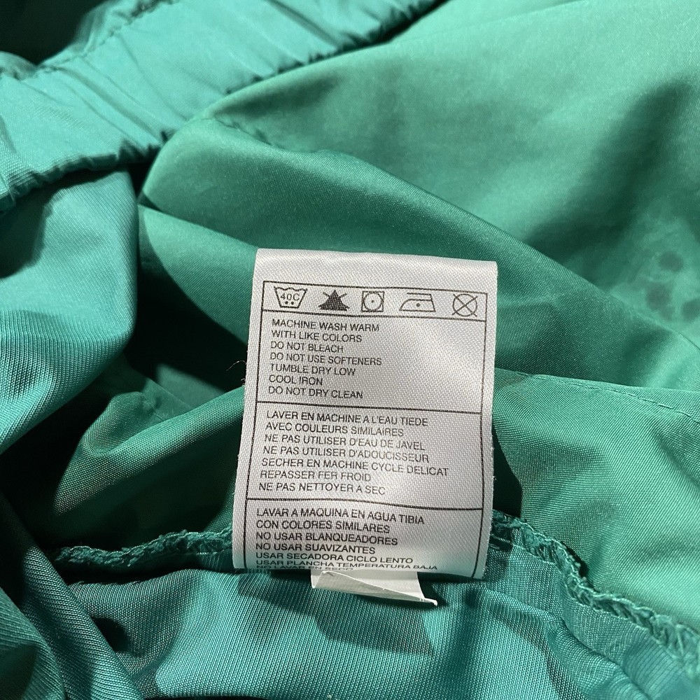 Nike Golf Clima-Fit Pullover Windbreaker Teal Green L