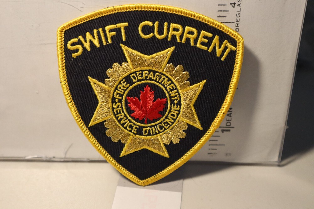 fire patch  SWIFT CURRENT FIRE DEPT SASKATCHEWAN CANADA