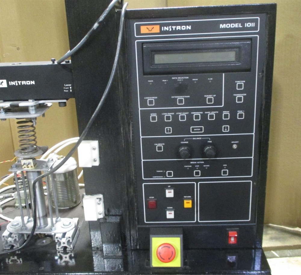 Instron Tensile Compression Tester 1011, 1000 Lb Modified Unit