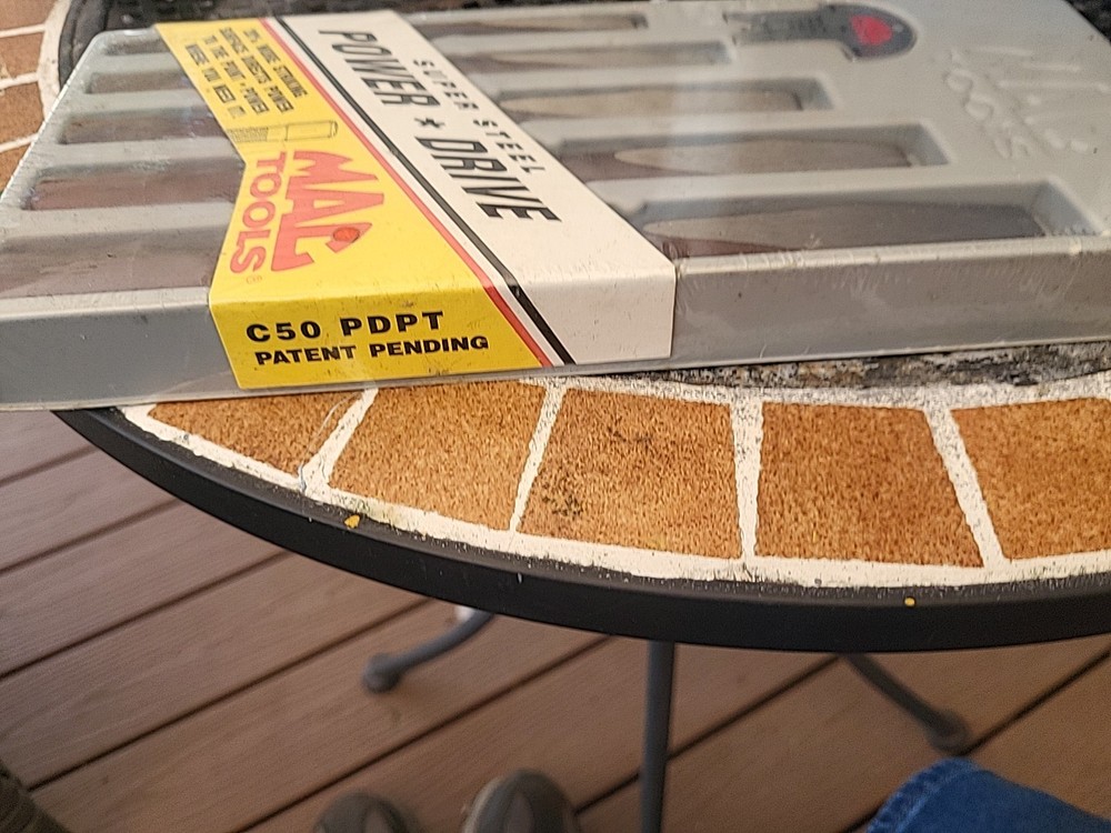 Mac Tools C50PDPT, Flat Tip Chisel Set, 5 Piece Set