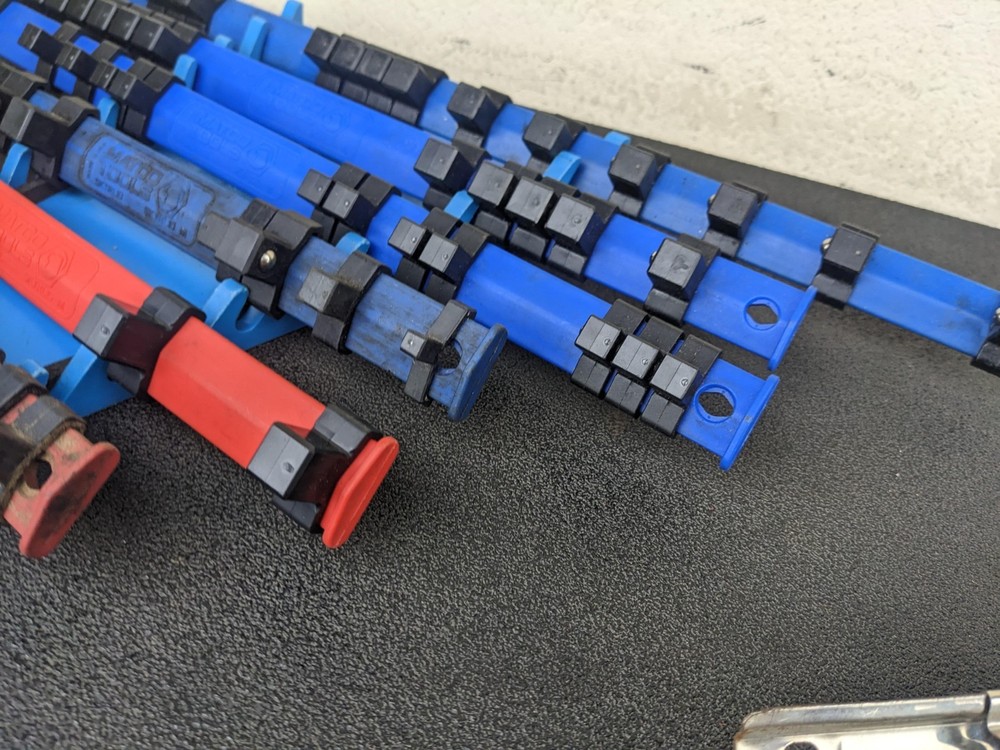 Matco Tools Plastic Socket Rail Organizers Lot