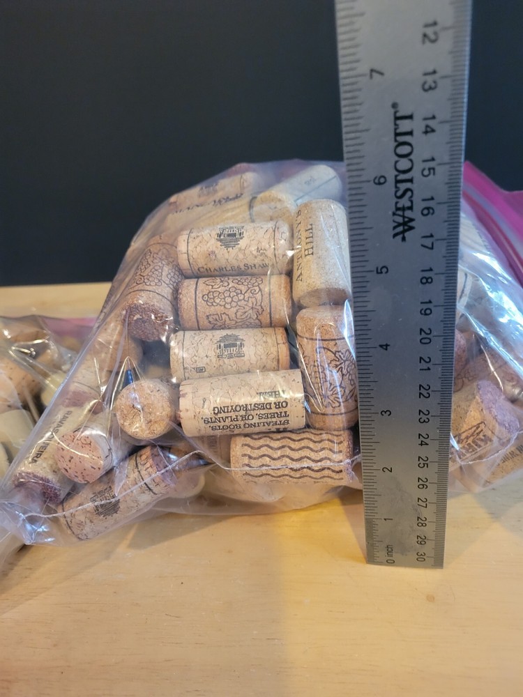 Lot of Assorted Wine Corks Used