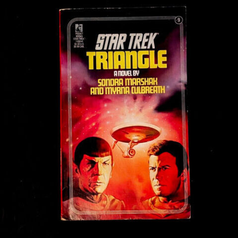 09 Triangle✨Star Trek The Original Series Paperback Book