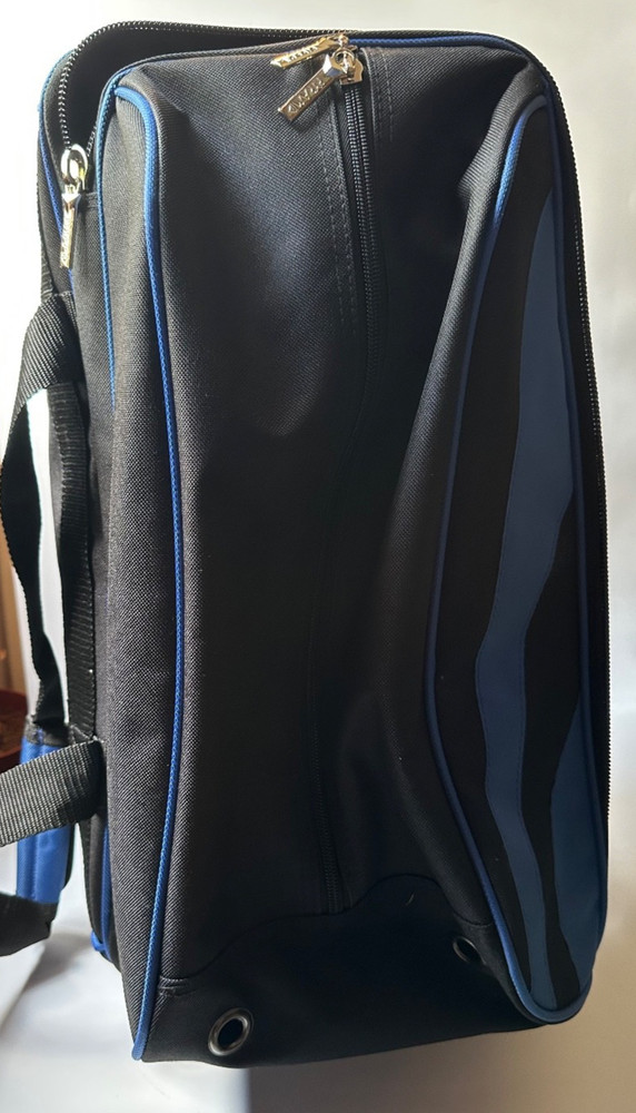 Pyramid Prime Double Roller 2 Ball Bowling Roller, Black/Royal Blue