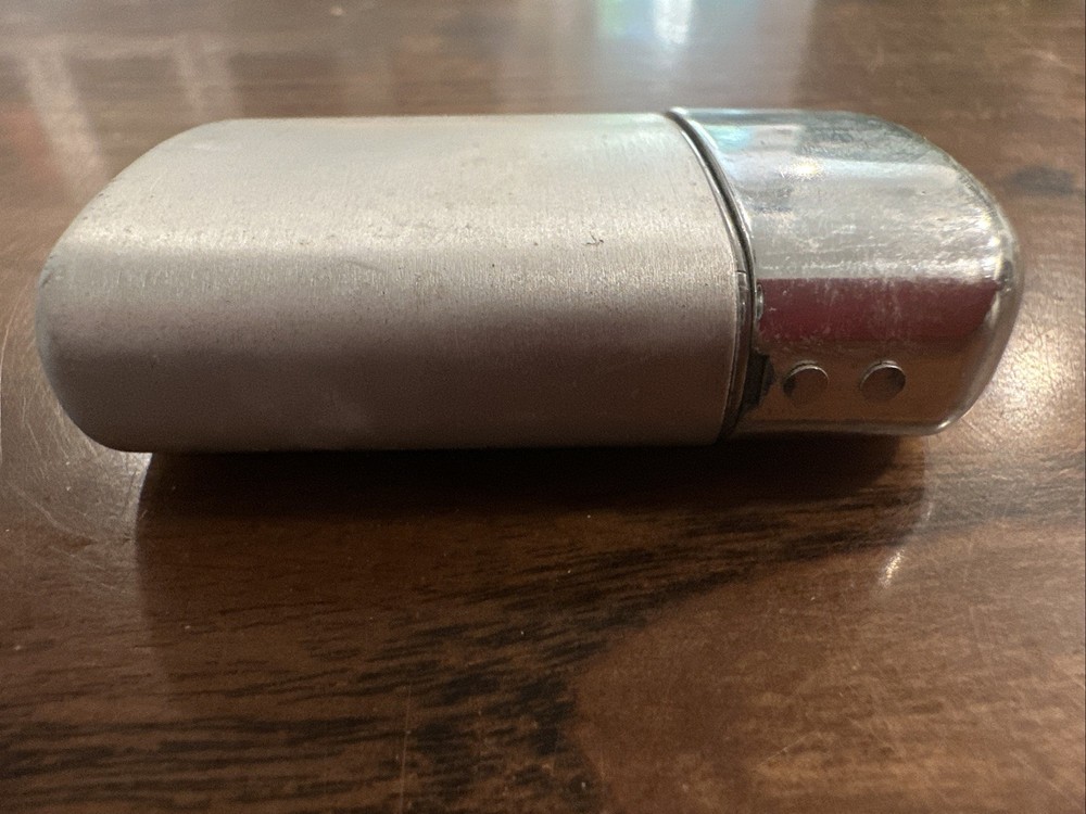 Ronson TYPHOON Silver Lighter Vintage British Empire Made - Untested