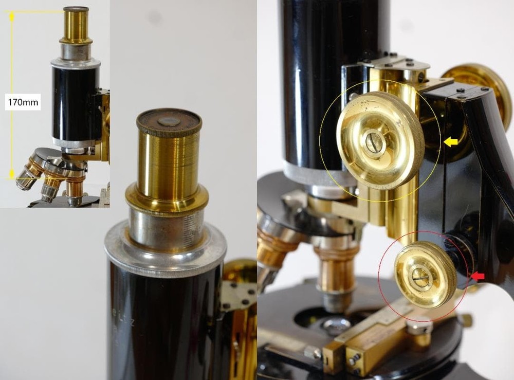 microscope antique collectible Ernst Leitz AABM microscope 1923 Flagship model