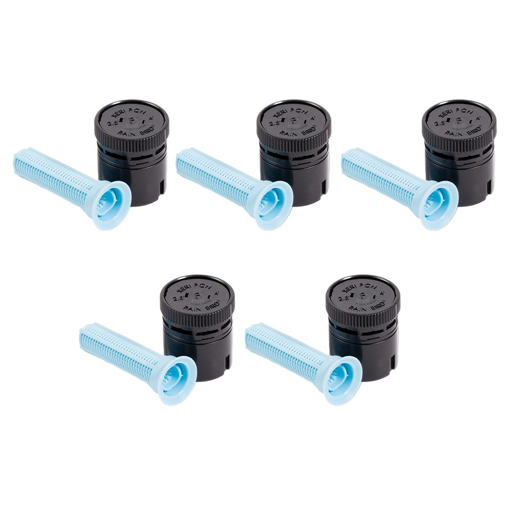(5) Rain Bird SQFUL Full Square Pattern Fixed Nozzle 2.5' to 4'