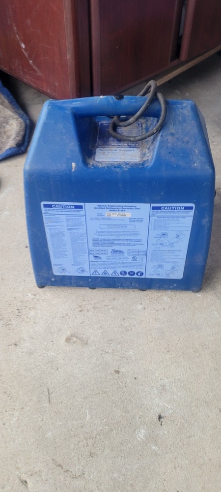Yellow Jacket Refrigerant Recovery System