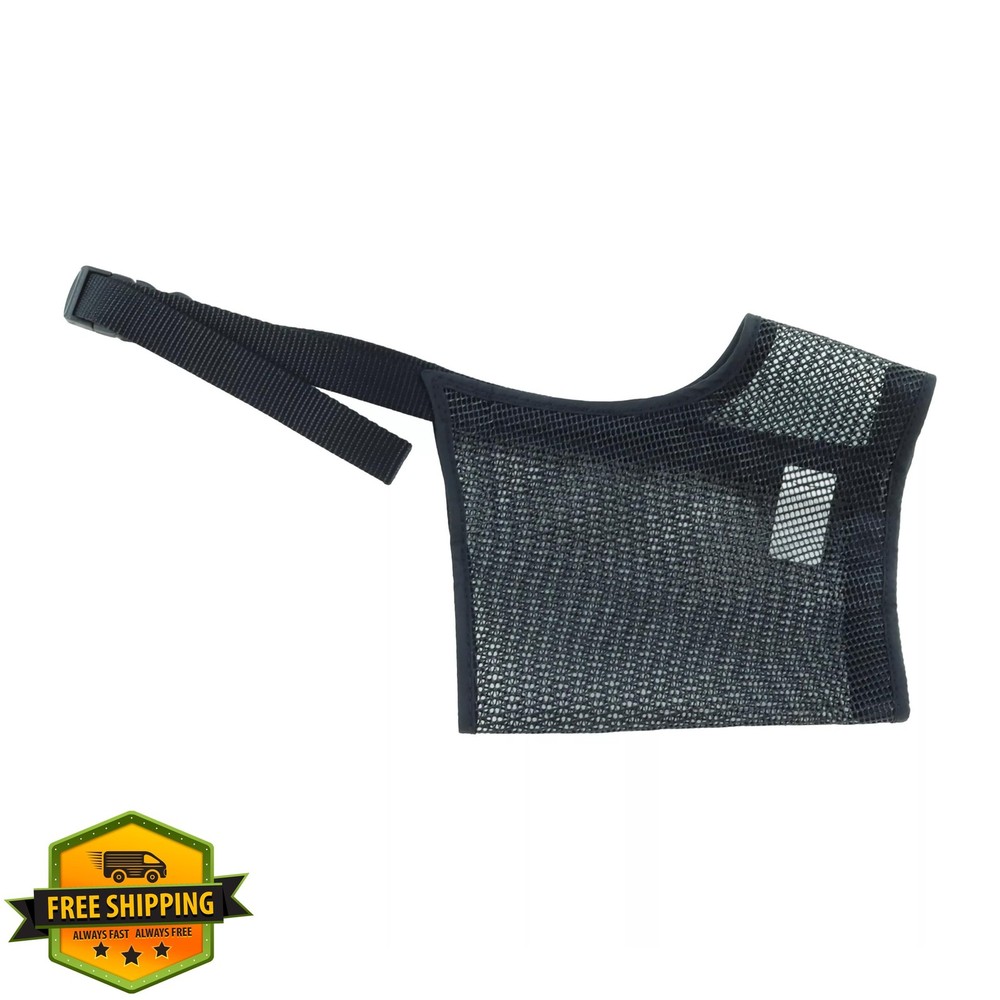 Best Fit Dog Muzzle Black Size 4