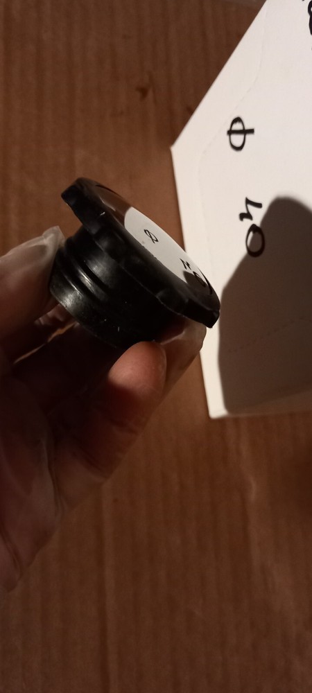 CHROME TANK CAP UNIVERSAL MOPEDS 40mm