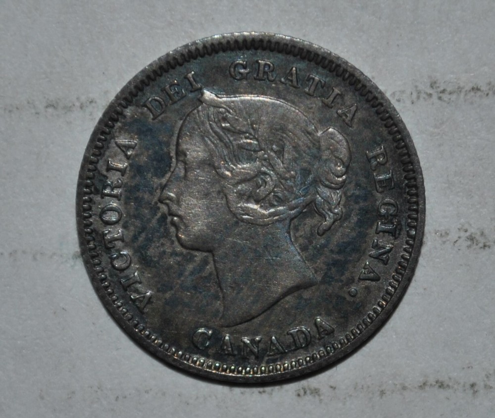 1890 Canada  5 Cents{{{{3331