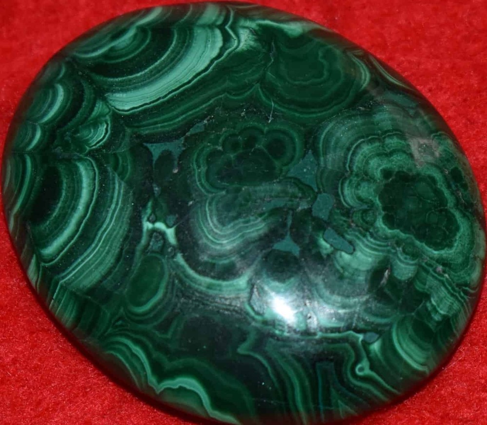 Malachite Worry Stone #5