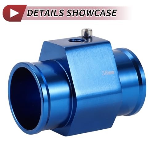 1 Set Car Water Coolant Temperature Sensor Adapter Joint Pipe Radiator Sensor