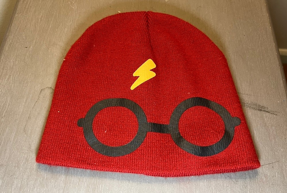 Child Harry Potter Beanie Red Licensed