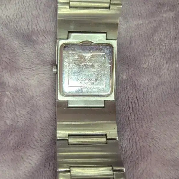 Guess Silver Bangle Women's Watch with Cubic Decorations Official