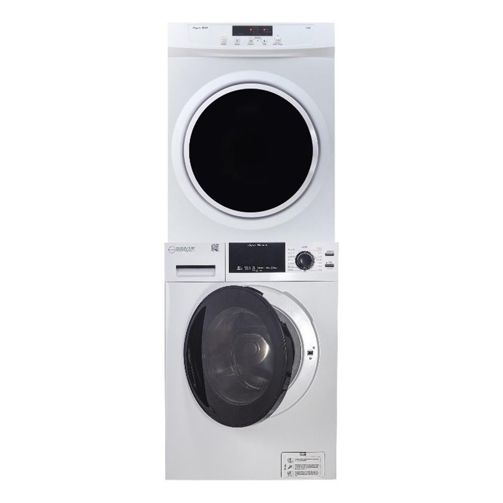 Equator Digital Pet 15lbs Compact 110V Set Washer + Dryer Vented 3.5cf Sensor