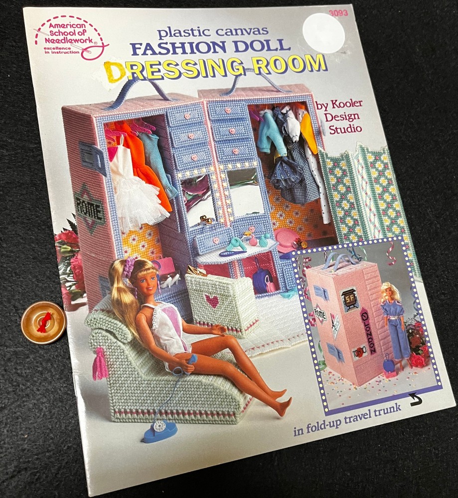 Plastic Canvas - 3 Booklets with Great Patterns - Nice Variety and Condition