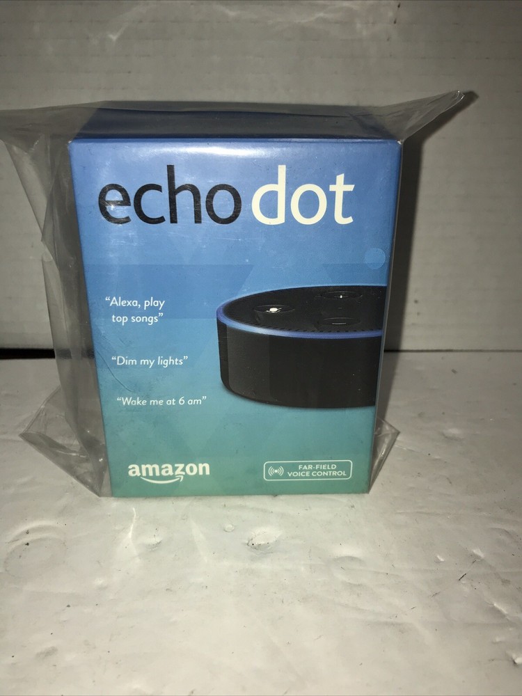 Amazon Echo Dot 2nd Generation Smart Speaker Black