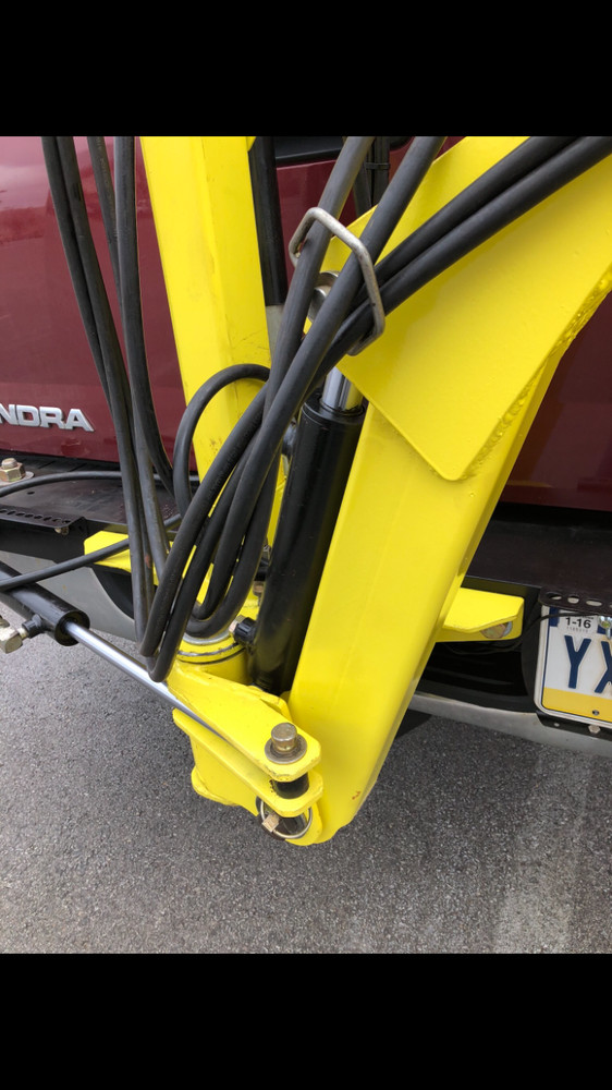 US Patent w/ Working Prototype Package. YouTube: ‘DigUpTruck’ Backhoe Excavator