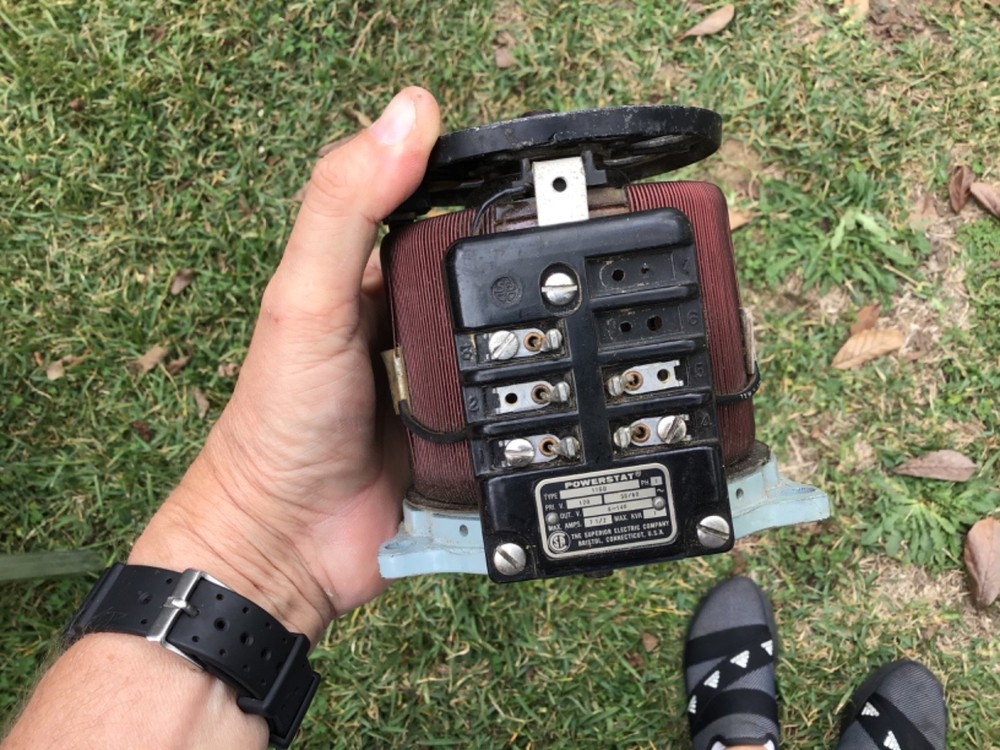 Old Powerstat Untested Type 116U Variac
