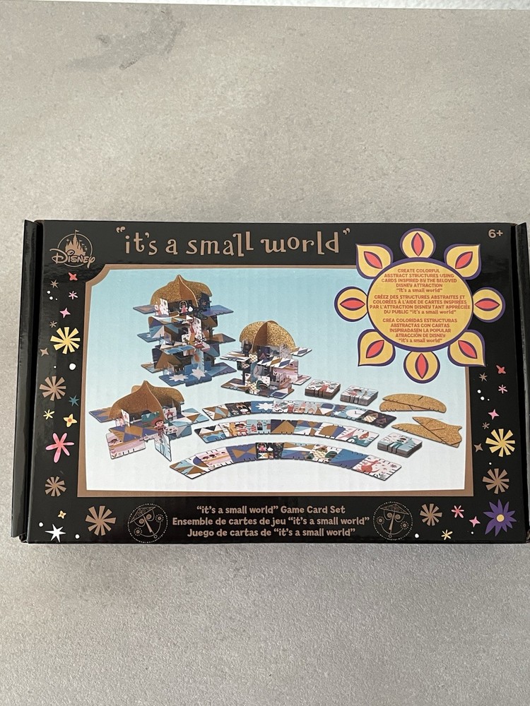 Disney It's a Small World Game Card Set