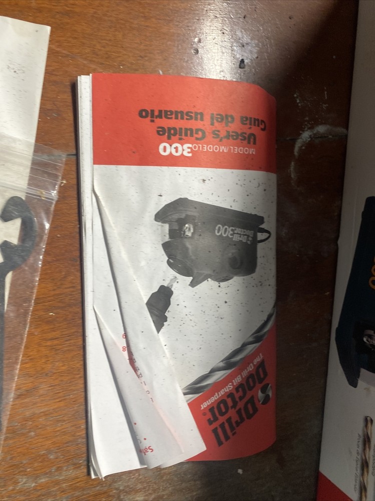 Drill Doctor Drill Bit Sharpener Model 300 Used Once