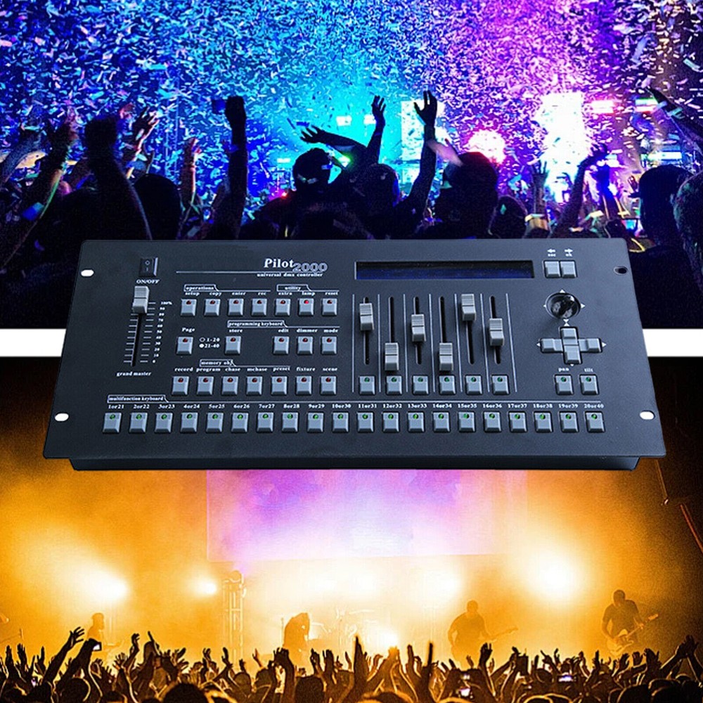 Pilot2000 DMX Controller Stage Lighting Effects Console Professional DMX Console