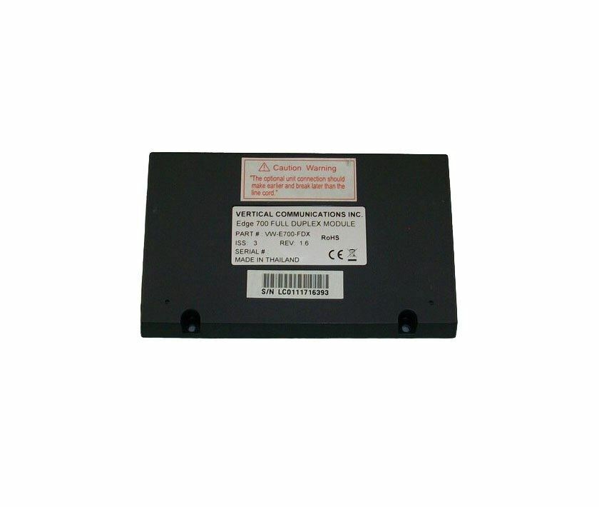 Vertical Edge 700 VW-E700-FDX Full Duplex Module